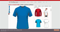 Desktop Screenshot of designer.tricka.sk